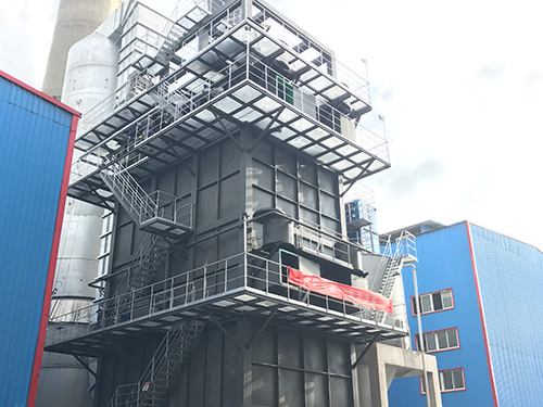 焙烧窑湿电除尘器